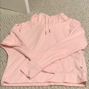 Light pink workout sweatshirt
